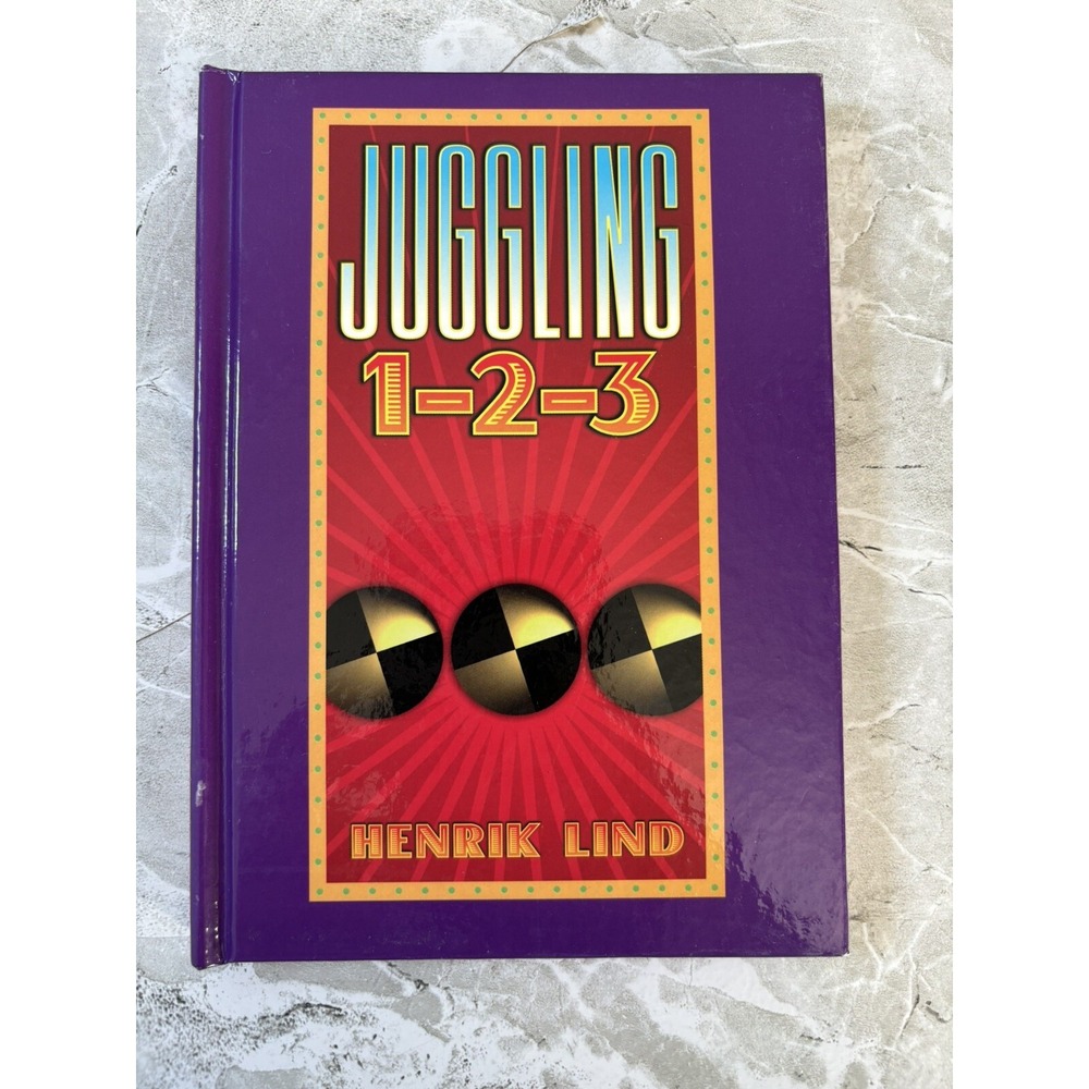 Juggling 1-2-3 by Henrik Lind Hardback  - GOOD